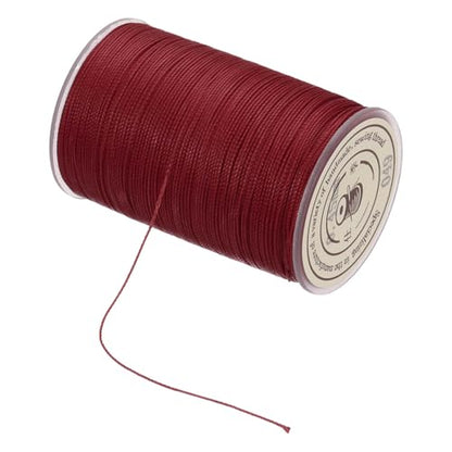 Waxed Cord 0.45mm Waxed Thread 87 Yard Wax String Leather Cord for Bracelet Making