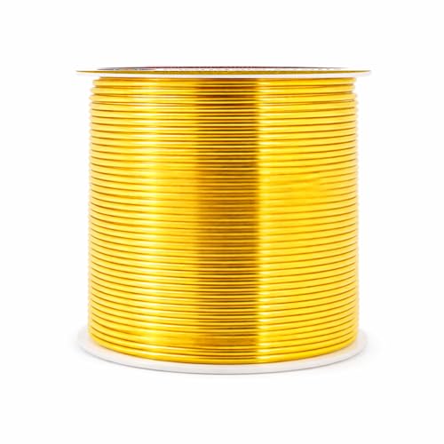 18 Gauge Light Gold Tone Anodized Aluminum Craft Wire 100 FT