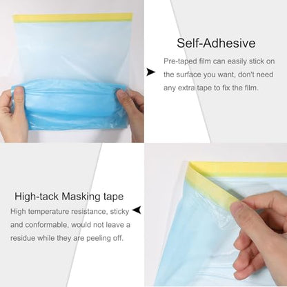 Pre Taped Masking Film
