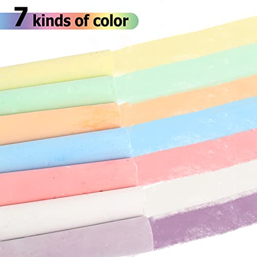 Washable Sidewalk Chalk Set (52 Count)
