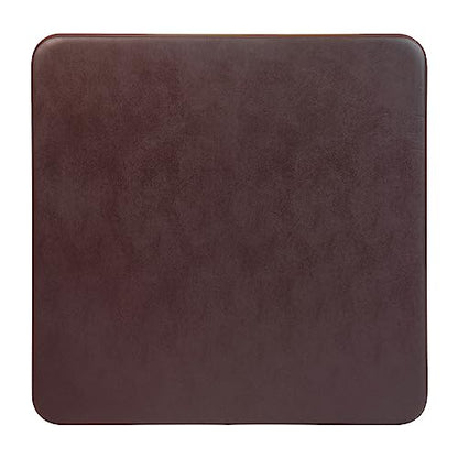 Brown 33.5" Square Folding Table