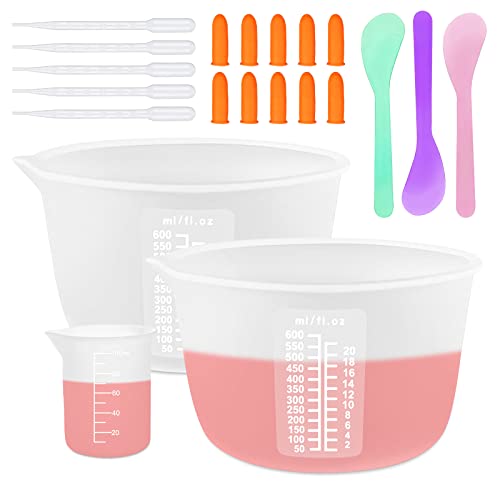 Silicone Resin Measuring Cups