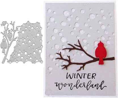Metal Cutting Dies DIY Merry Christams Embossing Stencil Template Scrapbooking Card Making Mold Photo Album Arts Crafts Tools