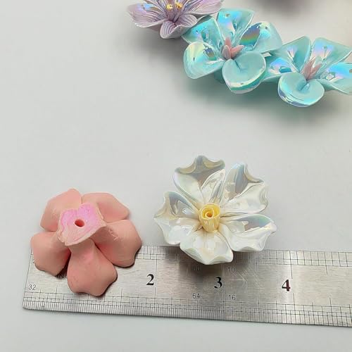 20PCS 3D Flower Ceramic Tiles (20 Count)