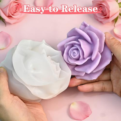 Rose Candle Molds