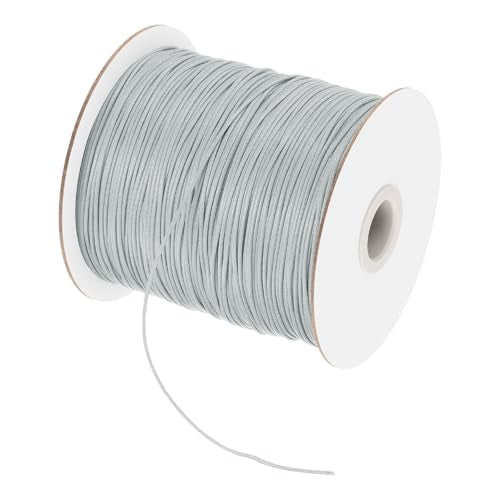 Waxed Cord 0.5mm Waxed Polyester Cord 175 Yard Wax String for Bracelet Making