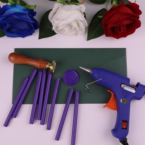 30 Pieces 7mm Sealing Wax Sticks for Glue Gun