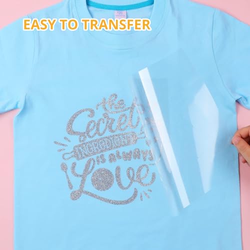 Black Glitter Heat Transfer Vinyl