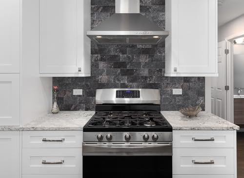 100 Pieces Peel and Stick Backsplash for Kitchen (12.5 Sq Ft)