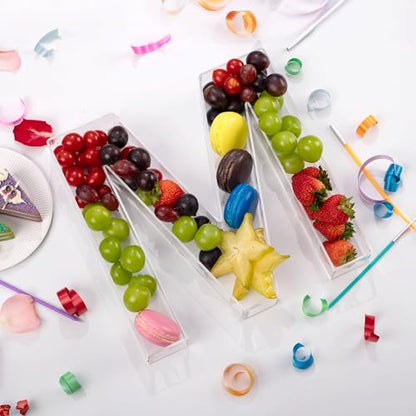 11" Clear Acrylic Letter & Number Charcuterie Tray
