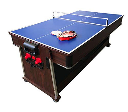 7ft Pool Table air Hockey 3 in 1 Pool Table