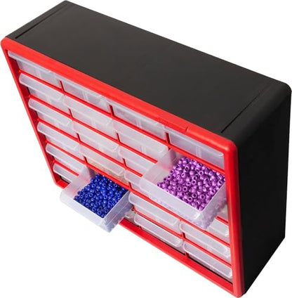 24 Drawer Plastic Storage Cabinet