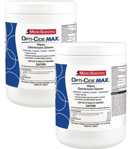 Opti Cide Max Disinfecting Wipes (320 Count)