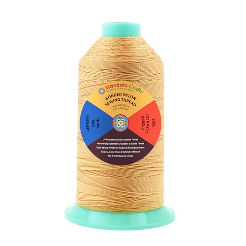 Size 277 840D T270 Blonde Bonded Nylon Thread