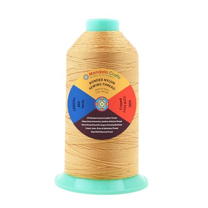Size 277 840D T270 Blonde Bonded Nylon Thread