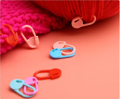 130Pcs Standard & Large Jumbo Locking Stitch Markers for Crocheting Knitting