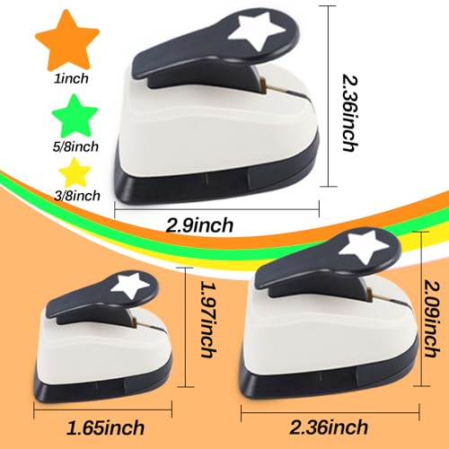 Star Hole Punch (3 Count)
