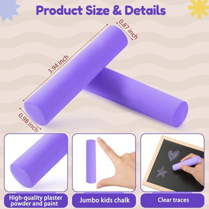 Jumbo Sidewalk Chalk for Kids Outdoor