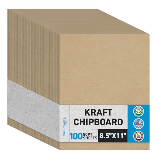 MagicWater Chipboard Sheet (100 Count)