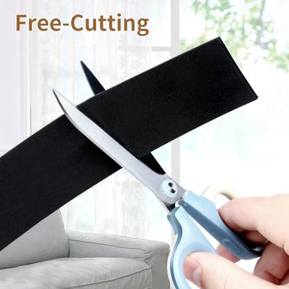 Single Sided Foam Weather Stripping Seal Tape Black