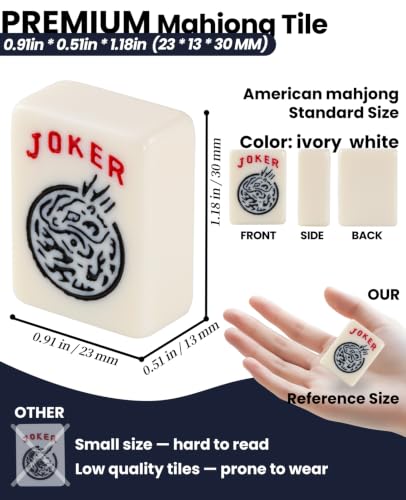 American Mahjong Game Set (166 Count)
