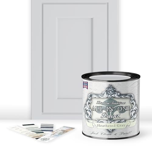 ALL-IN-ONE Paint by Heirloom Traditions, Heathered Gray, Quart (32 Fl Oz)