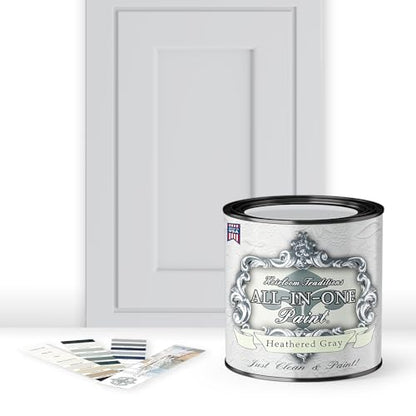 ALL-IN-ONE Paint by Heirloom Traditions, Heathered Gray, Quart (32 Fl Oz)