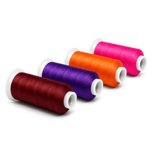 Purple Combo Tex 90 Upholstery Polyester Heavy Duty Thread