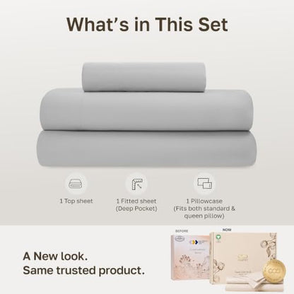 Organic Cotton Twin Sheets Set