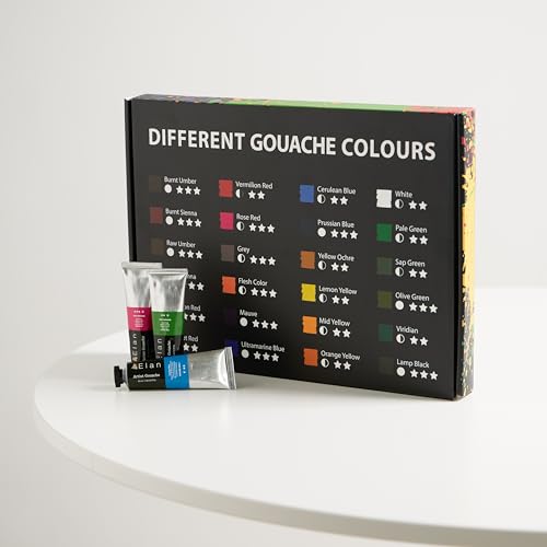 Professional Gouache Paint Set (40.6 Fl Oz)