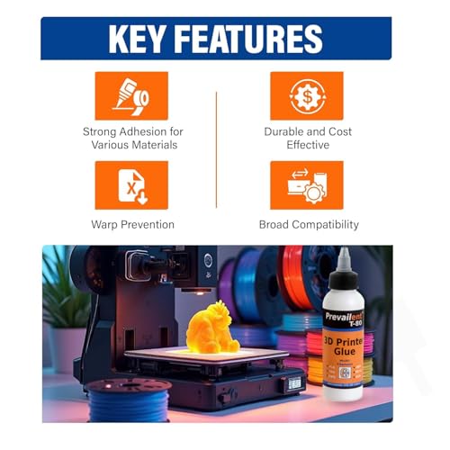 3D Printer Bed Adhesive Prevailent T (4 Fl Oz)