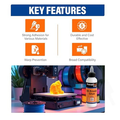 3D Printer Bed Adhesive Prevailent T (4 Fl Oz)