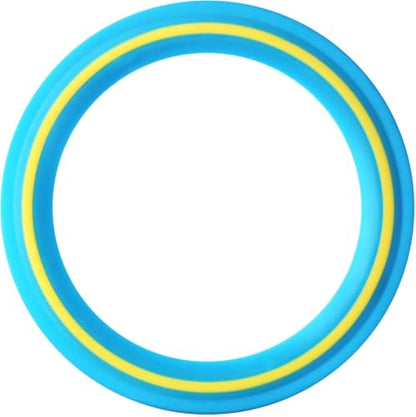 Flying Ring Disc for Age 4+ Kids Adults Beach Pool Toys (3 Count)