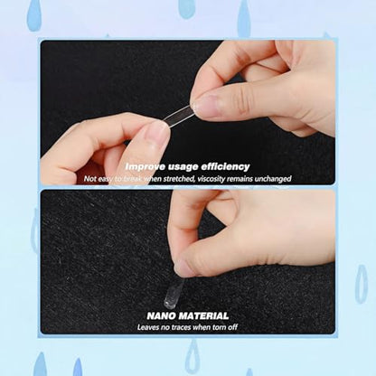 500 Pcs Clear Gel Glue Dots (500 Count)
