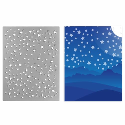 Starry Night Background Metal Cutting Dies