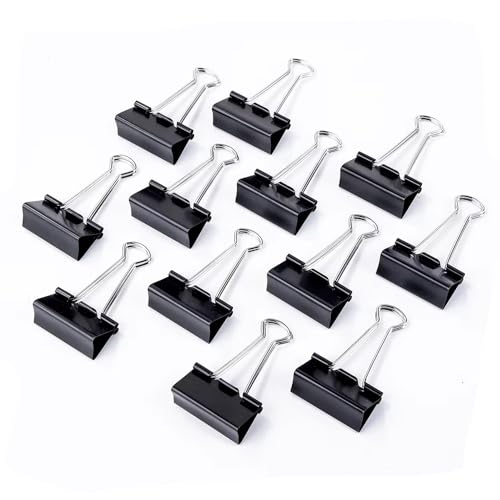 100 Pack Medium Binder Clips (100 Count)