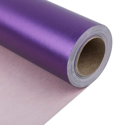 Deep Purple Matte Wrapping Paper (46.58 Sq Ft)