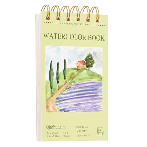 Watercolor Paper Pad 3.5x5.5 Inch (30 Count)