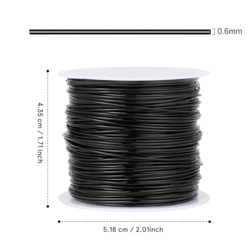 164FT 22 Gauge Jewelry Wire for Jewelry Making Copper Metal Wire for Crafts