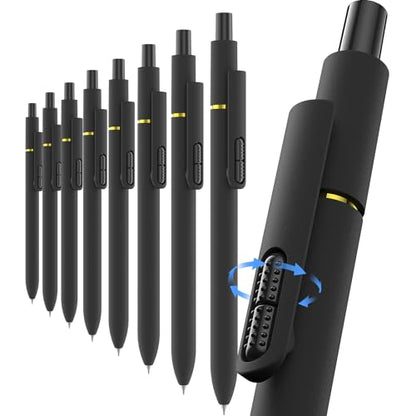 8 Pcs Gel Pens with Fidget Clip (8 Count)