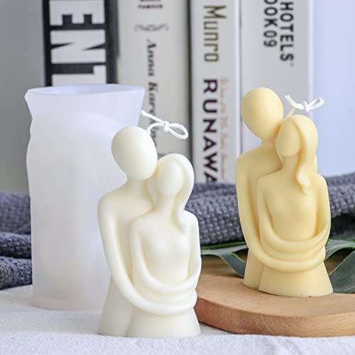 Love Couple Silicone Resin Mold