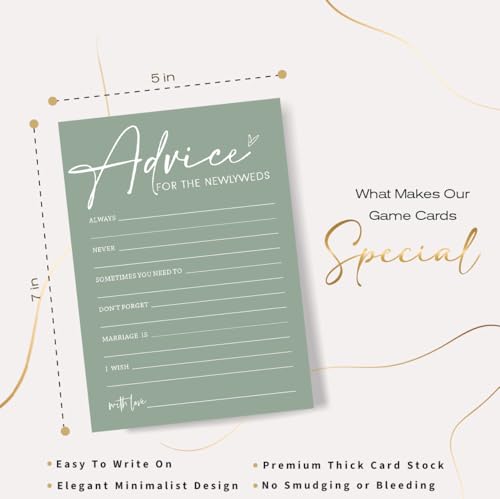 Bridal Shower Games Cards (25 Count)