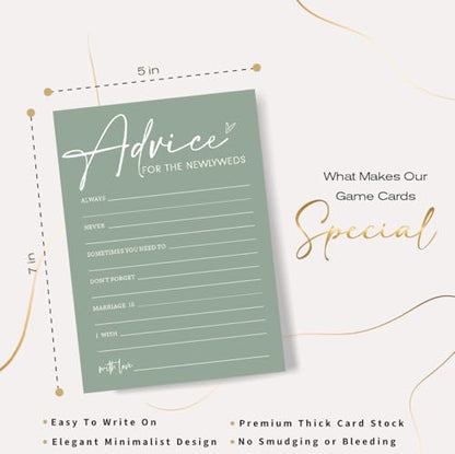 Bridal Shower Games Cards (25 Count)