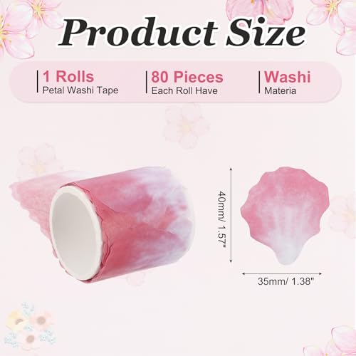 1 Roll Petal Washi Tape