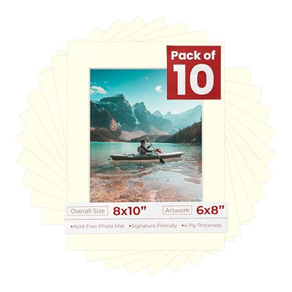 6x8 Mat for 8x10 Frame (10 Count)