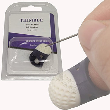 Soft Comfort Thimble Two Size for Choose