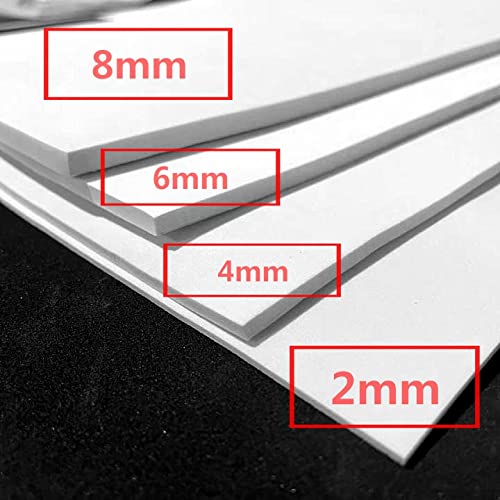 1 Piece 6mm White EVA Foam Sheet