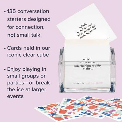 Best Things Ever Question Card Game