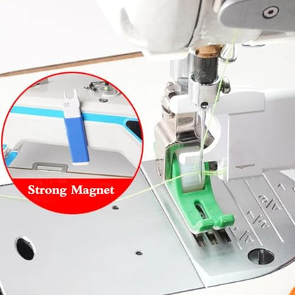 Upgraded Automatic Sewing Machine Needle Threader with Strong Magnet