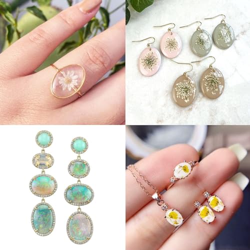 Oval Cabochon Resin Epoxy Silicone Mold